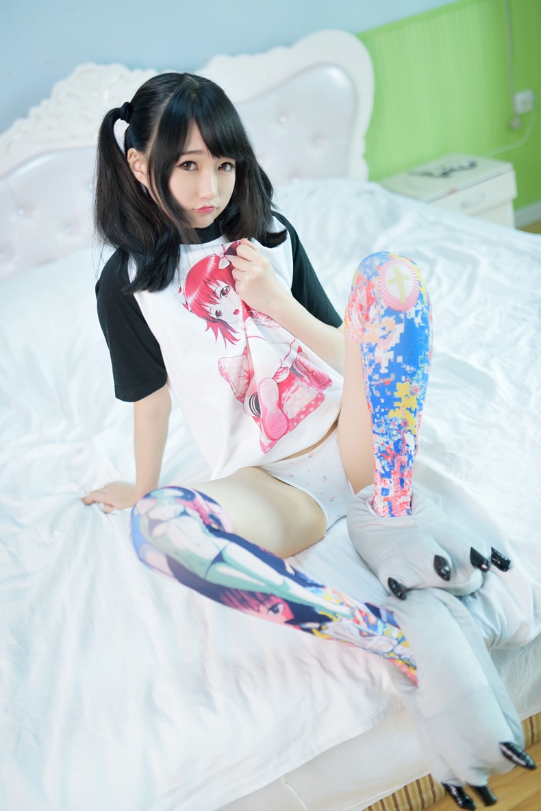 超绝可爱 微博萌妹子Nagesa魔物女 个人写真集02号本【194M】