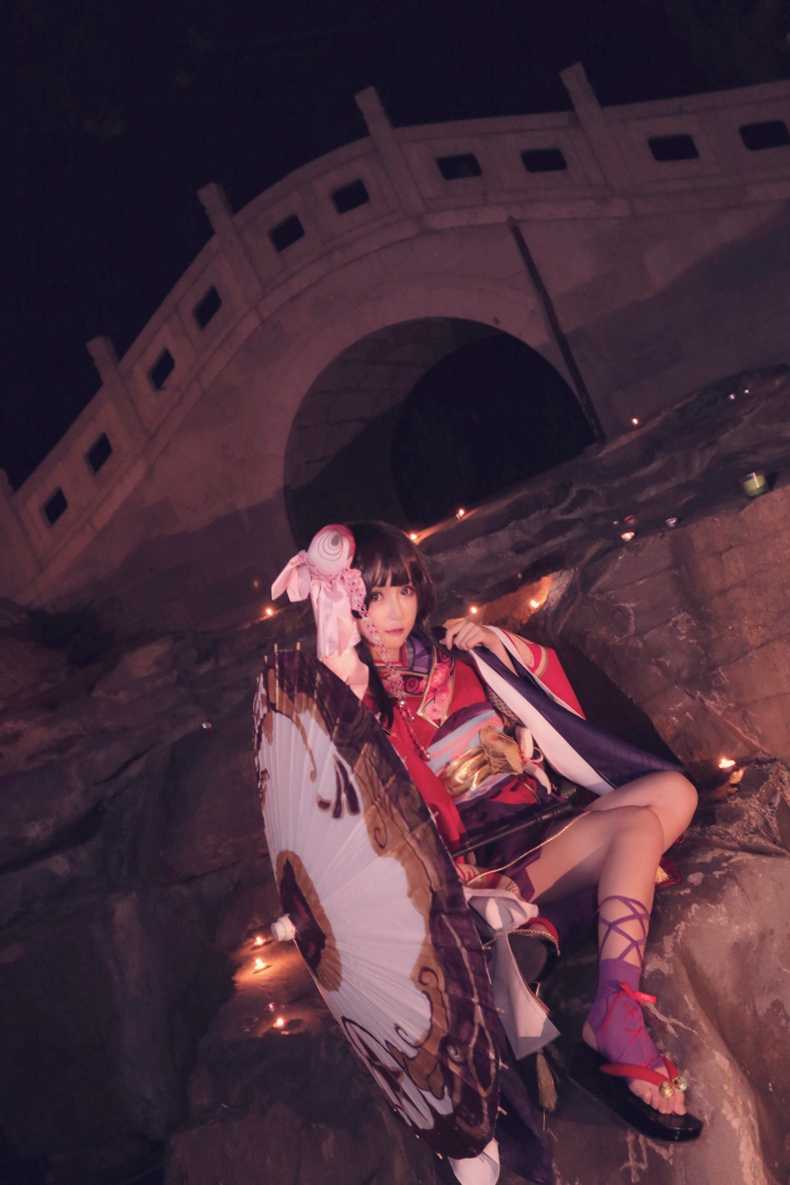 《阴阳师》神乐cosplay 高清套图打包下载，喜欢cosplay的不可多得哦【22P/125M】