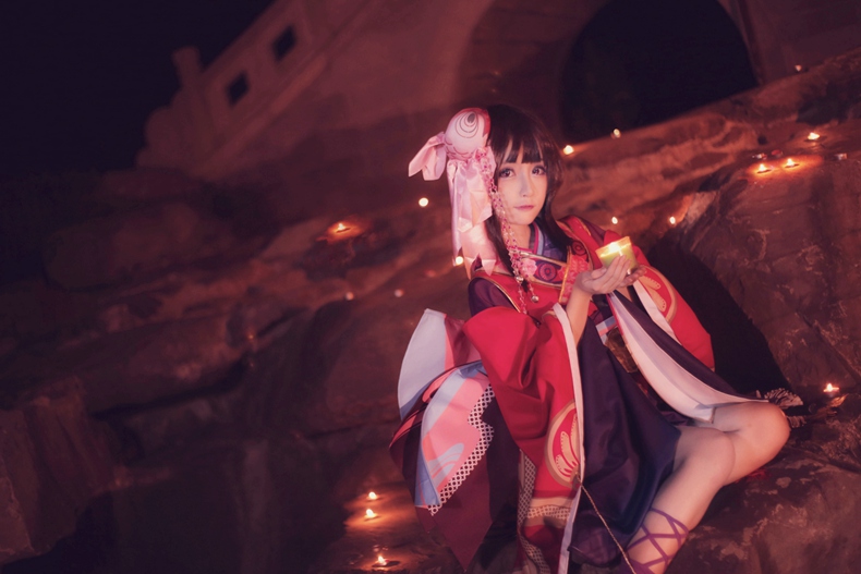 《阴阳师》神乐cosplay 高清套图打包下载，喜欢cosplay的不可多得哦【22P/125M】