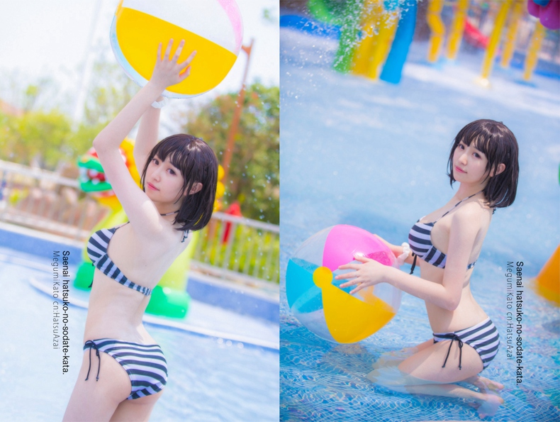 夏日水着Cos高清写真套图【15P/31M】