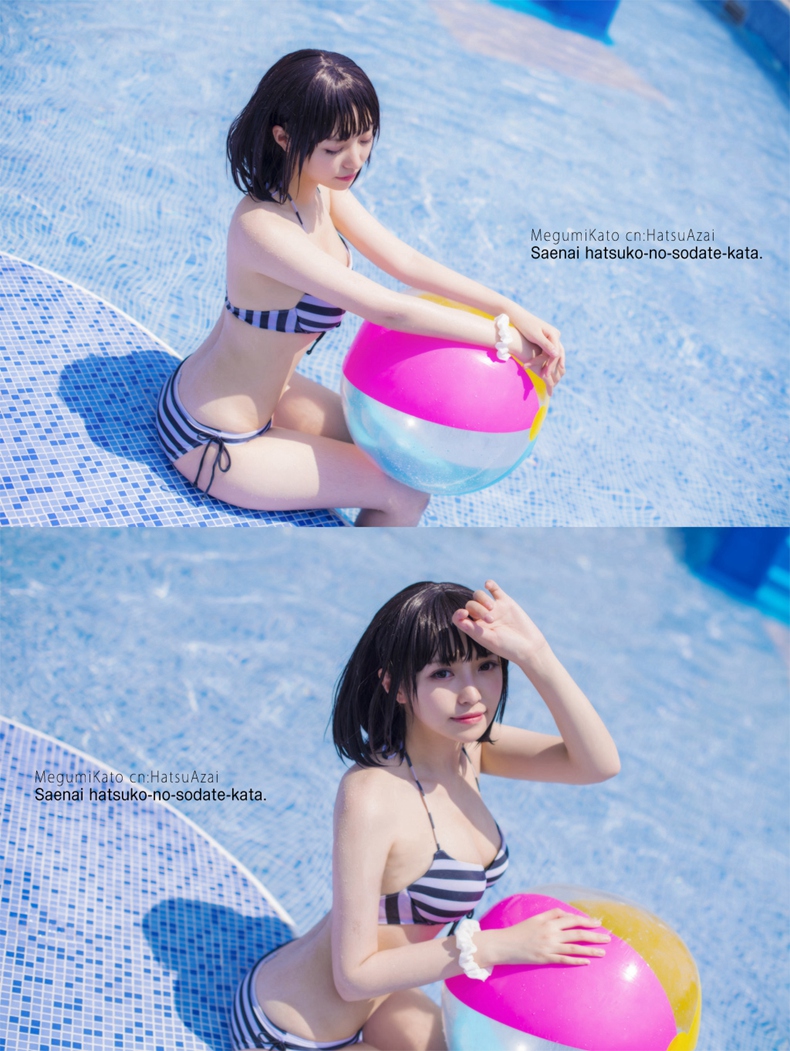 夏日水着Cos高清写真套图【15P/31M】
